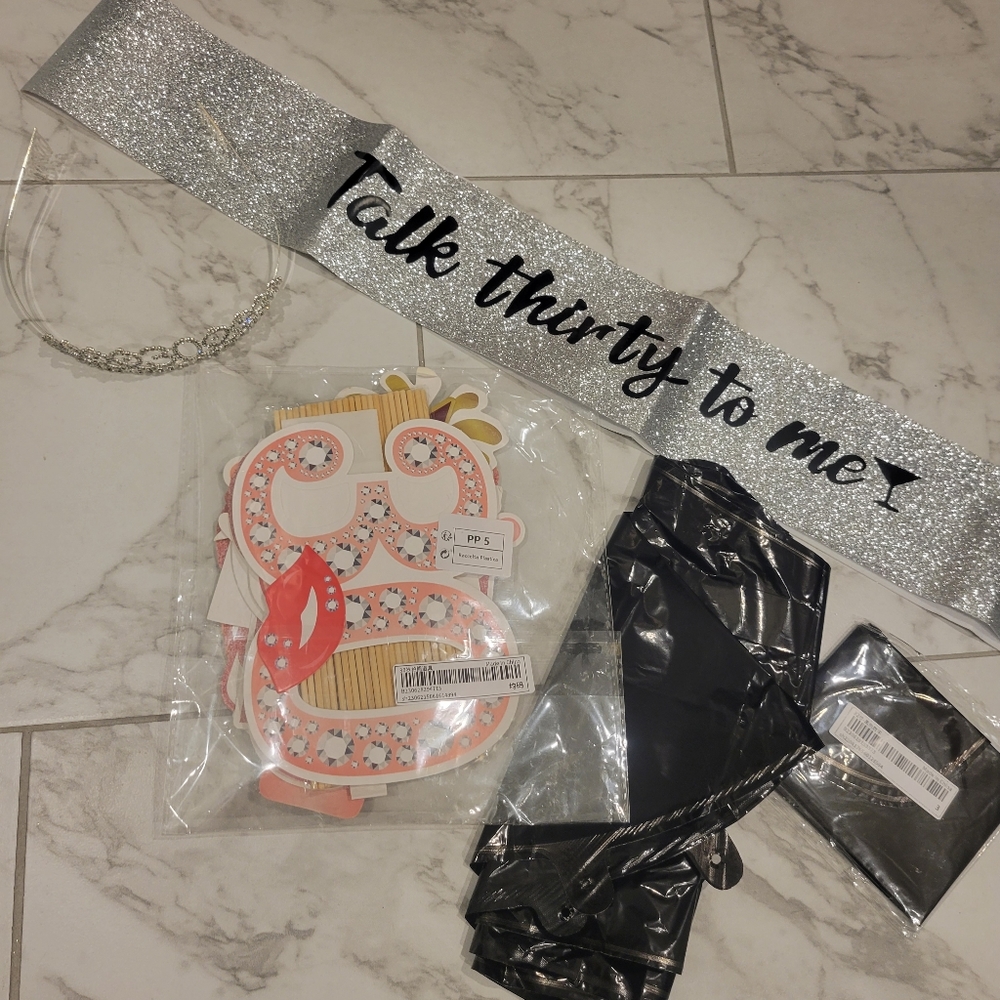 30th Birthday Accessories